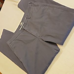 Lee Total Freedom Men's Relaxed Fit Chino Brown Pants Size 36" Waist, 32" Inseam